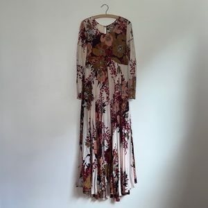 Free People floral Maxi Dress